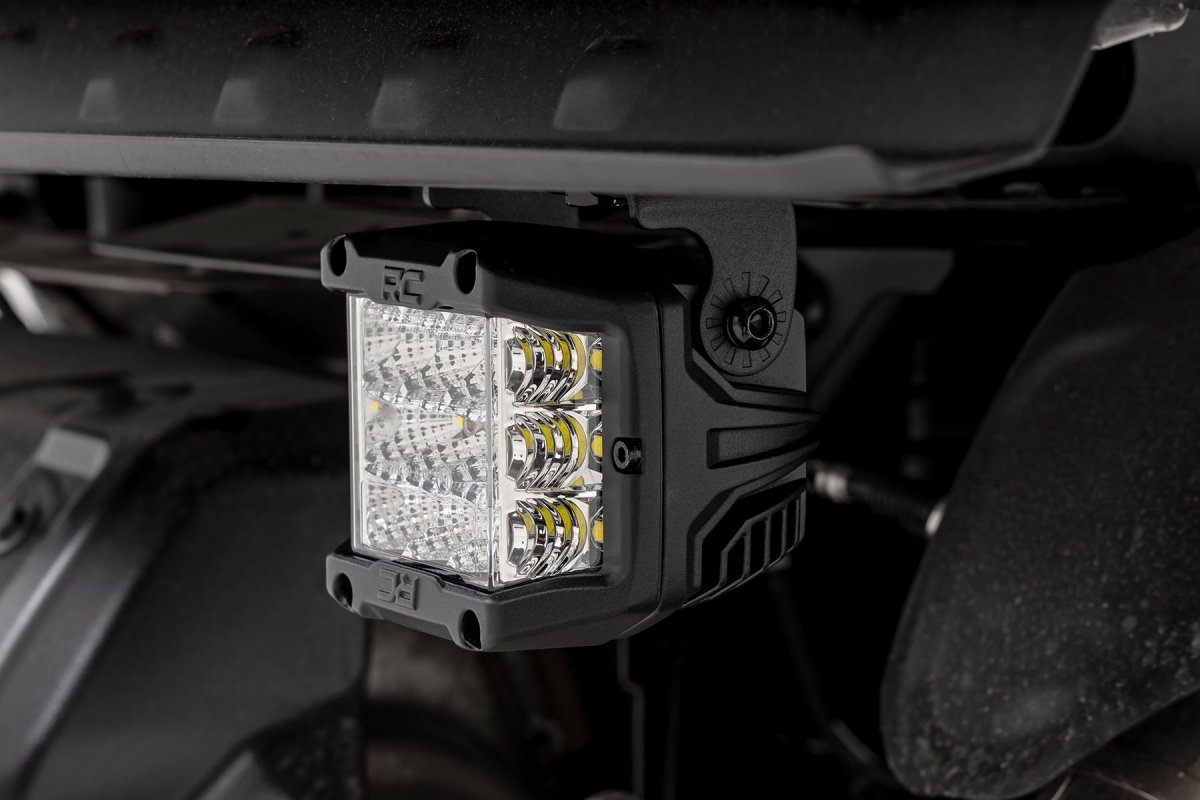 Polaris XPEDITION ADV 5 Northstar LED Light - Under Bed Mount - Rough Country - Wide Angle - Chrome - 2024+